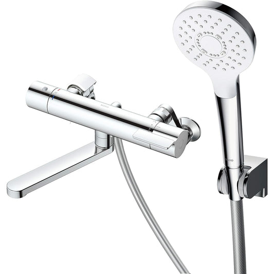 TOTO Bathroom Wall Mounted Thermostatic Mixing Faucet Comfort Wave Shower (Plating) For General Areas TBY01404J