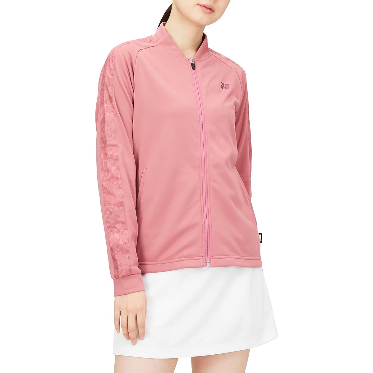 [Yonex] Women's Jacket Knit Warm-up Shirt