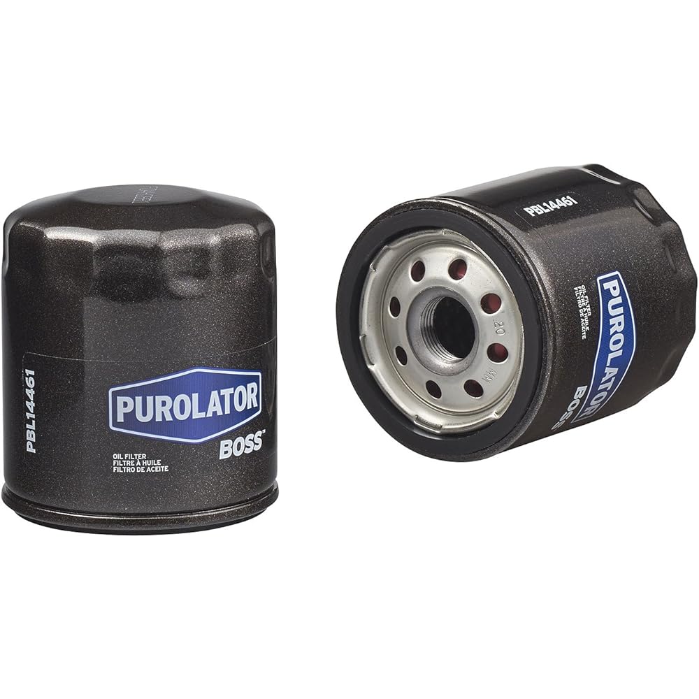 PUROLATOR BOSS Oil Filter Single Filter Black PBL14461