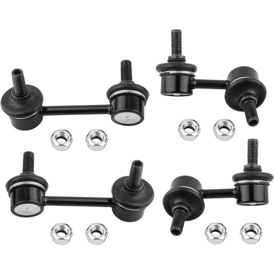 Boxi K90454 K90455 K80466 51320S30N21 51321S5A003 (Set of 4) Front & Rear + left and right side Swaber Stabilizer Link Kit 2003-2011 HOND-A ELEMENT FWD (DX/EX/LX model) 2.4L) 2.4L