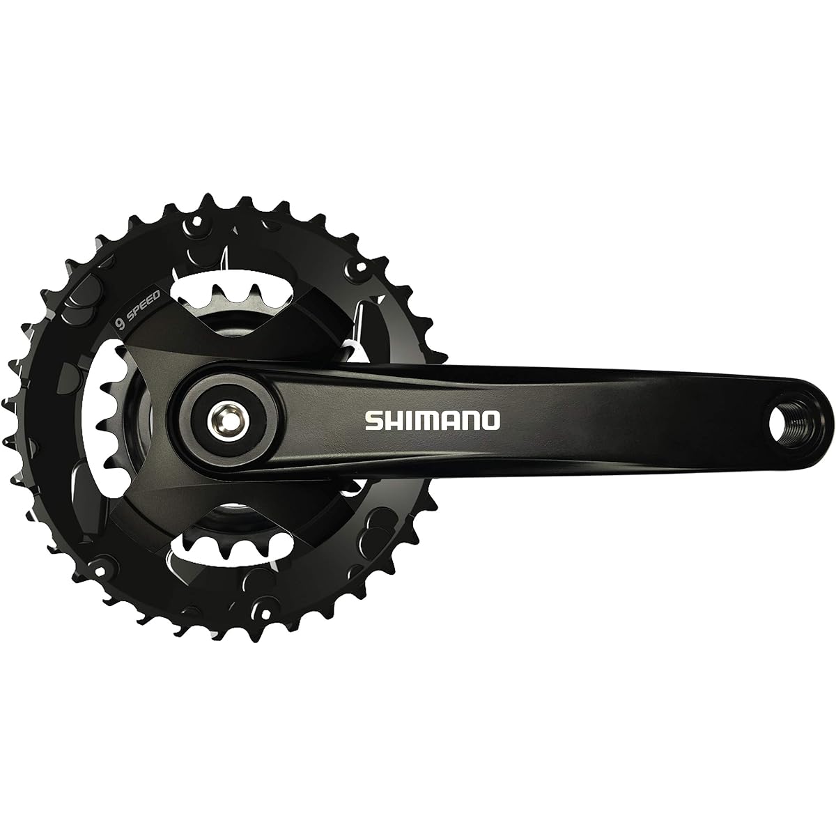 SHIMANO crankset FC-MT101 36X22T 175mm 9S ・Compatible BB square shaft 122.5mm (LL123) EFCMT1012E62XL