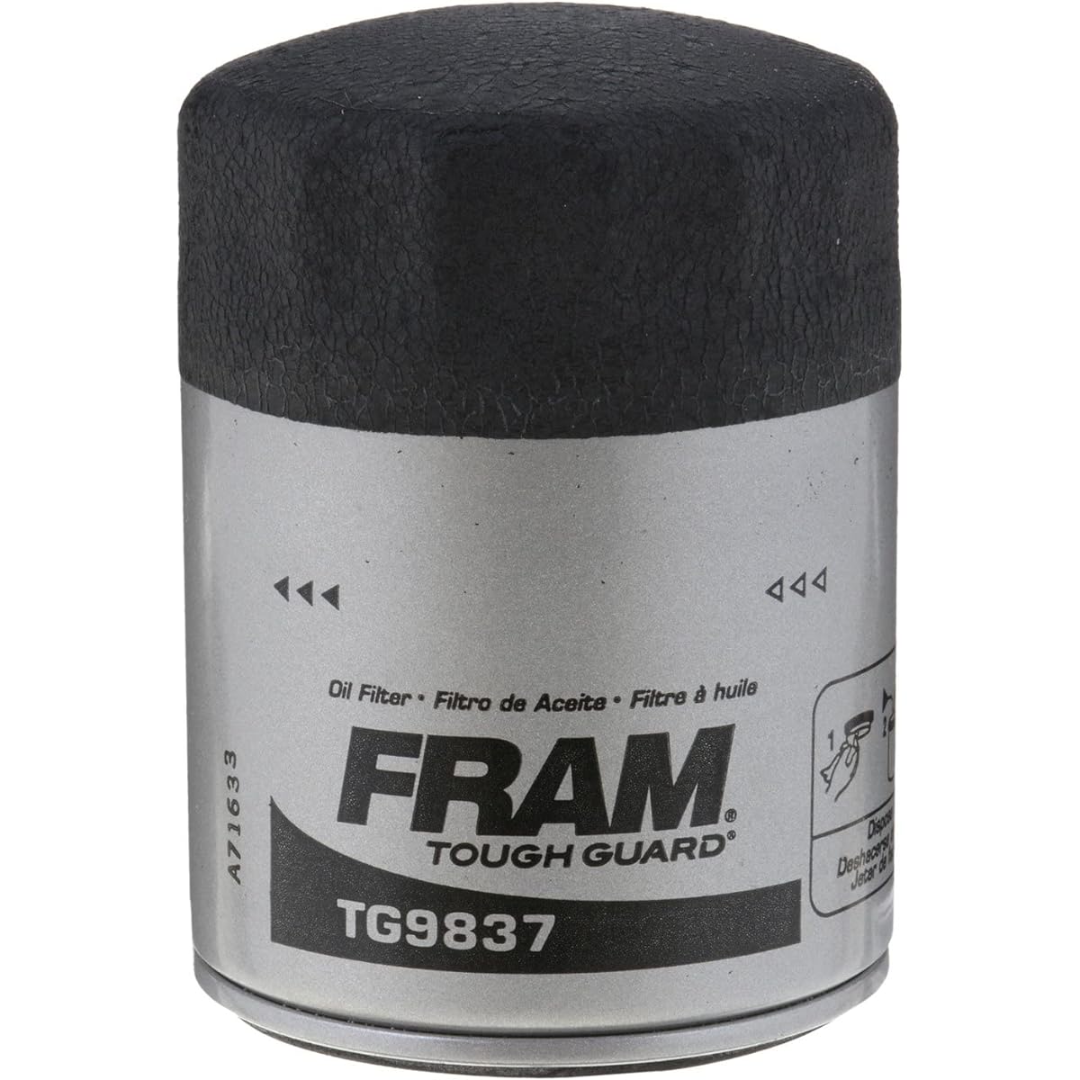 FRAM TOUGH GUARD TG9837-1 15K miles Changed interval oil filter