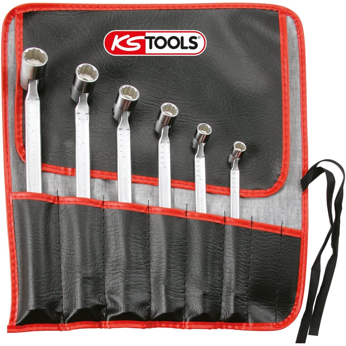 KS TOOLS CLASSIC Double revolving head spanner set 6 pcs 517.0310