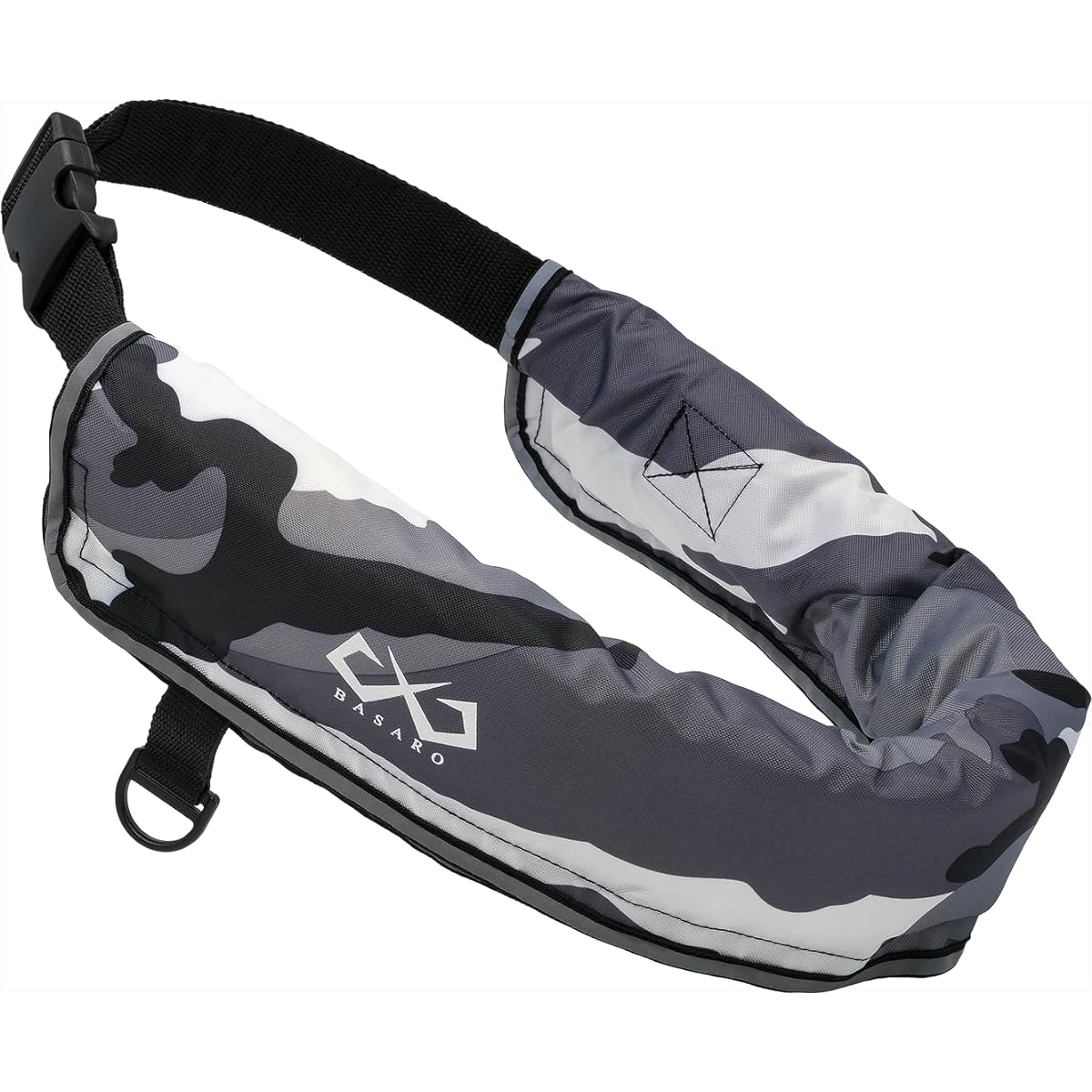 JES-BASARO Automatic Inflatable Life Jacket, Life Jacket, Automatic/Manual Compatible Model, 2-Way Model, Fishing, Adults, Children, Waist Wrap, Waist Belt Type, Japanese Manufacturer B-Life-Jac-MN/AT Japanese Instruction Manual, International Safety Sta