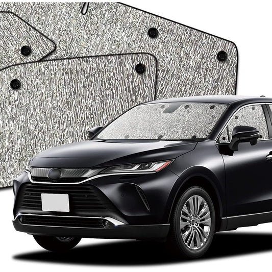 Hobby Craftsman Sunshade Seamless Sunshade New Harrier 80 Series Hybrid Compatible HARRIER Car Curtain Sleeping in the Car Car Film Full Set Made in Japan "03s-a058-sa"