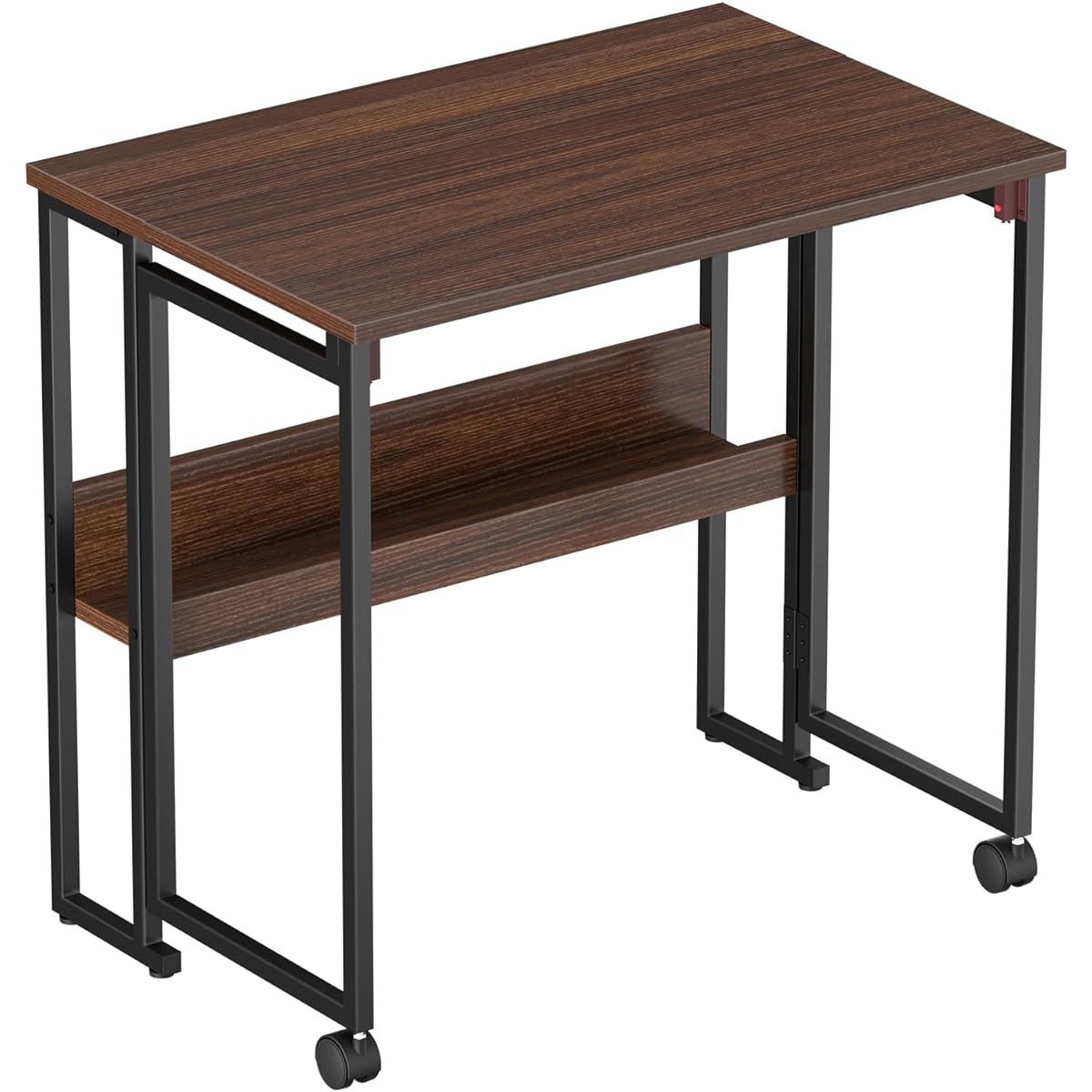 [Convenient Storage/Space Saving] Folding Desk Computer Desk Width 80 x Depth 53 x Height 75 cm TTWO Folding Table PC Desk Load Capacity 60kg Desk Office Desk Compact Study Desk Work Desk Study Desk Home Work Telework Office Desk Sewing Machine Workbench