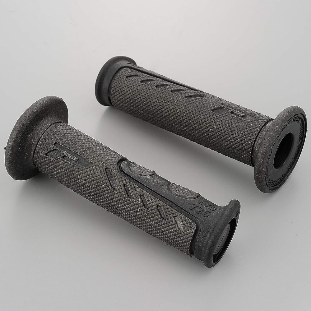 Daytona PROGRIP Handle Grip #725 Earthquake Resistant GEL 120mm End Non-Penetrating Type Black/Black 98085