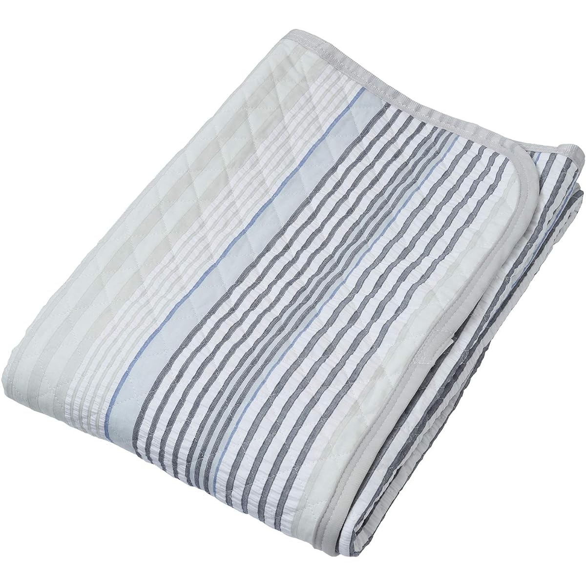 nishikawa [Nishikawa] Bed pad, single, cotton, linen, reversible, soccer fabric, terry fabric, usable on both sides, with elastic bands at four corners, washable, navy mee ME66 207200668