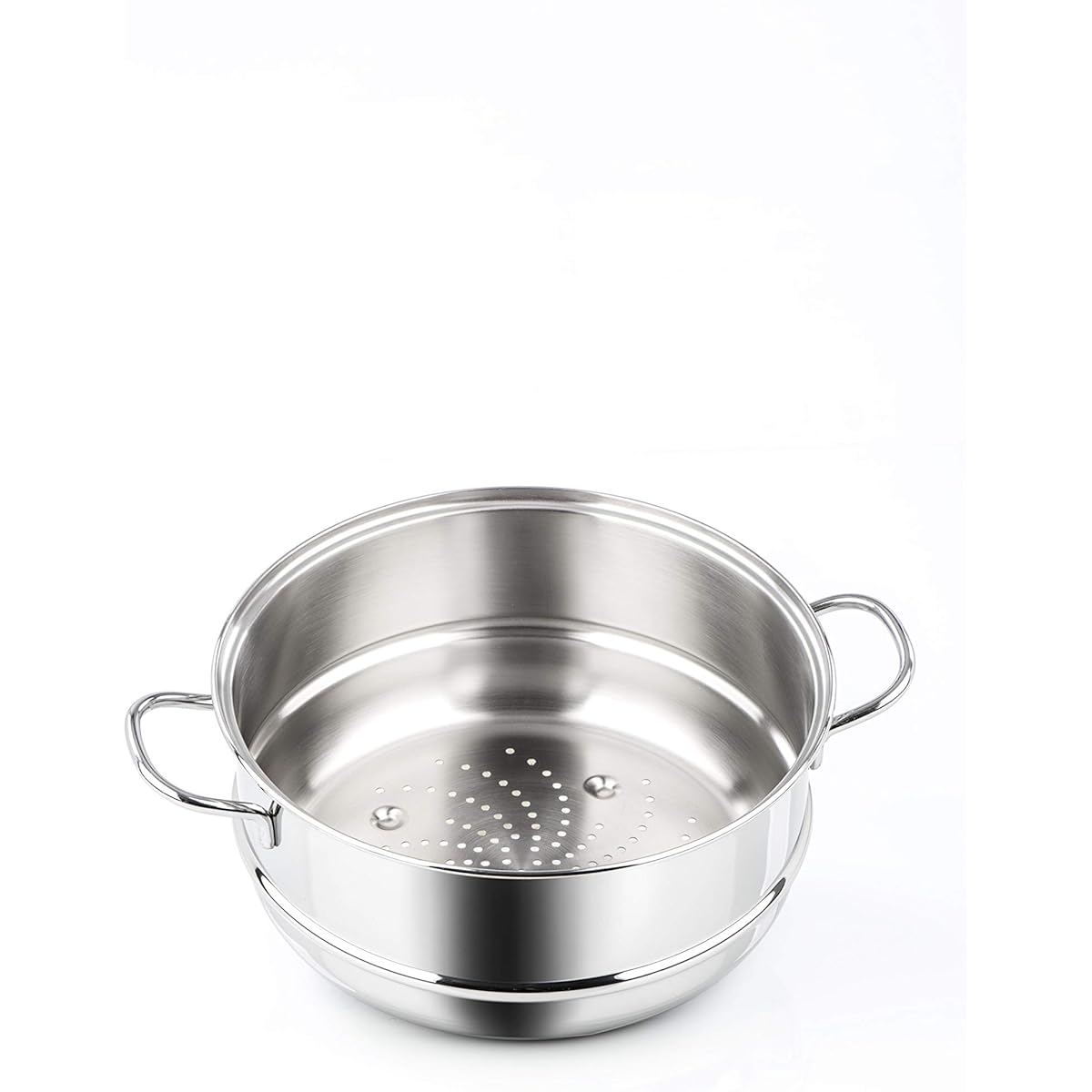 Barazzoni Pasta Pot Stainless Steel ∅24 x H10.9cm Steamer/Pasta Strainer BONITA 266116024