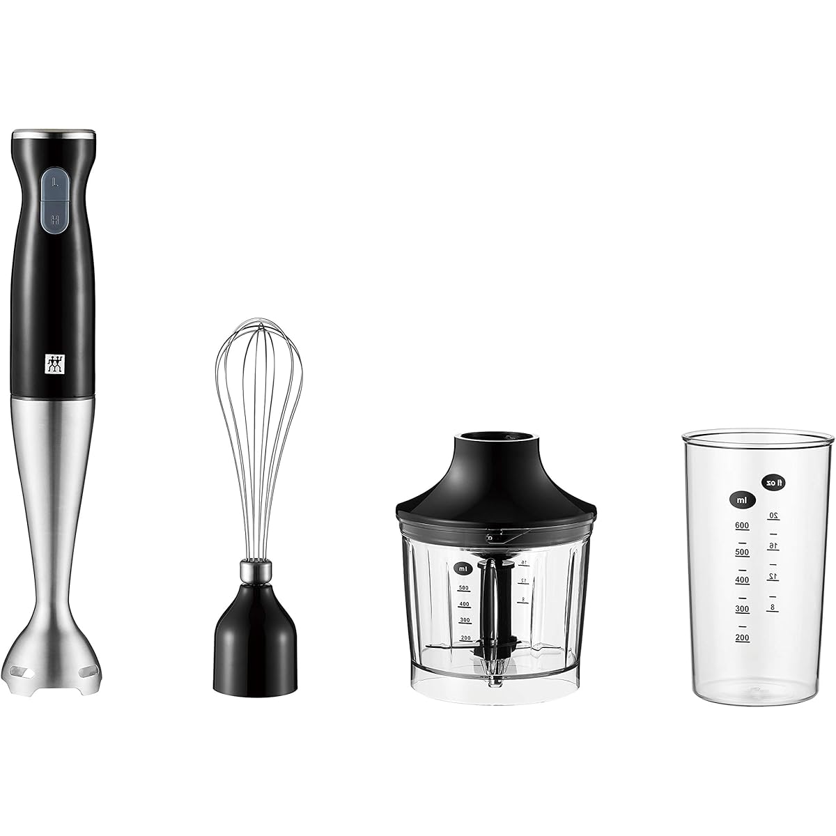 Zwilling "Stick Blender Set with Peeler" Hand Blender Hand Mixer 250W [Authorized Japanese Product] 36430-004