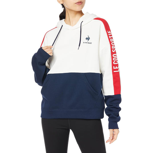 [Le Coq Sportif] Parka, Fleece-lined Hooded Sweatshirt, Women's