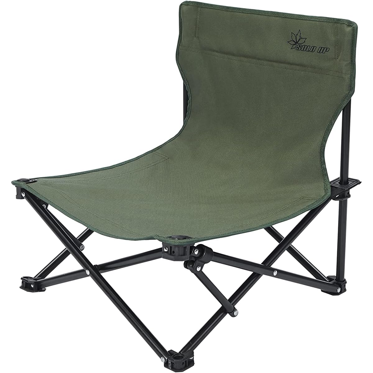 【limited! ]SOLO UP Outdoor Chair Compact Camping Chair Folding Chair with Storage Bag M-2285