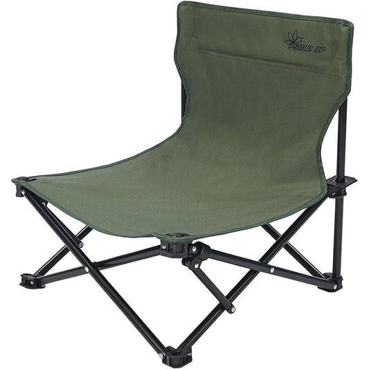 【limited! ]SOLO UP Outdoor Chair Compact Camping Chair Folding Chair with Storage Bag M-2285