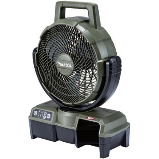Makita Rechargeable Fan (Olive) 40Vmax Main unit only/Battery and charger sold separately CF001GZO