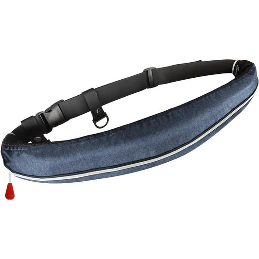 EYSON Life Jacket, Floating Vest, Life Jacket, Waistband, Fishing, Adults, Children, Belt Type, Waist, CE Certification, Automatic Inflatable, Manual Inflatable, Playing in the Sea, River, Free Size, All 6 Colors