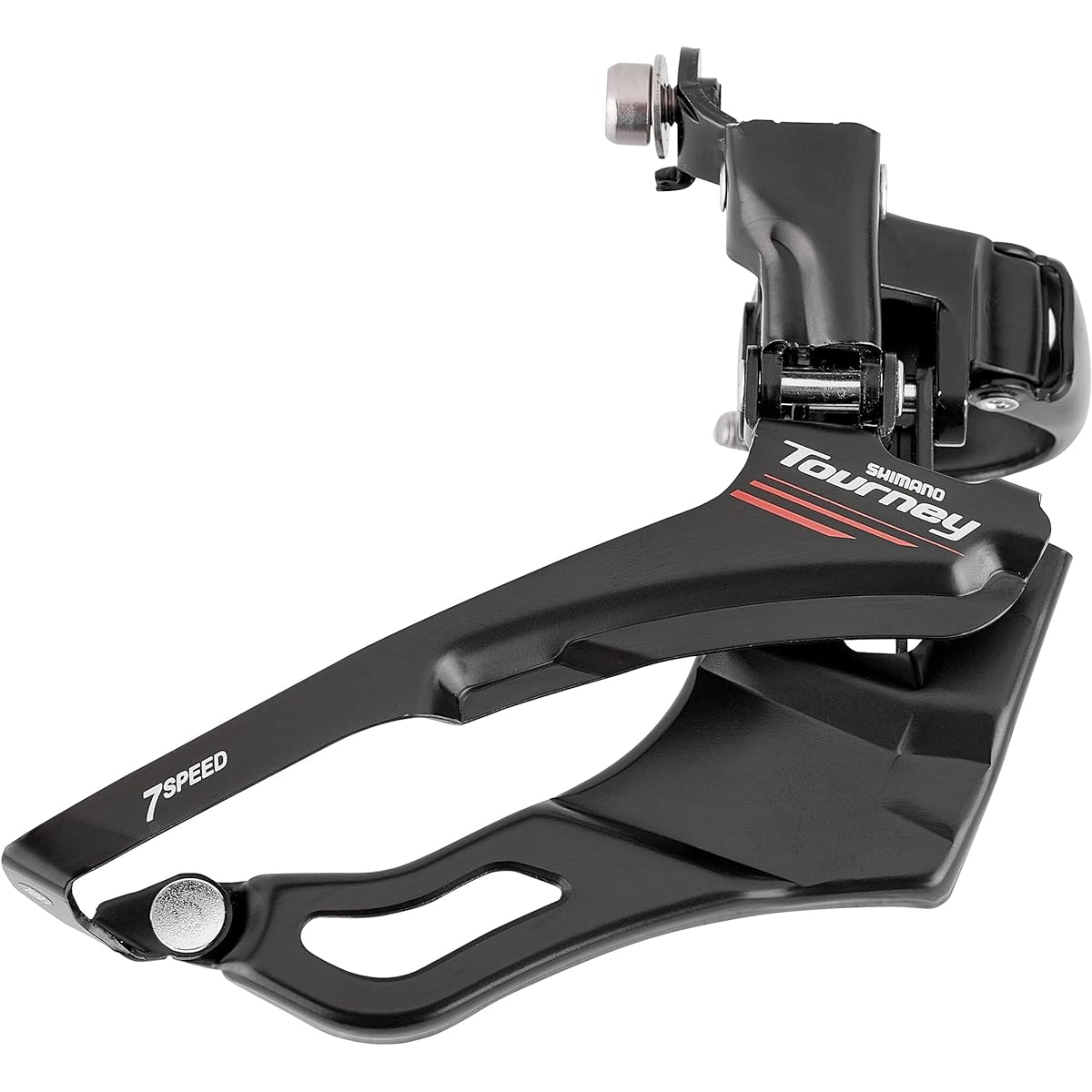 SHIMANO Front Derailleur (ROAD) FD-A073 Band Type φ34.9mm (31.8/28.6mm adapter included) 3×7S Compatible Top Gear: 50T EFDA073X3
