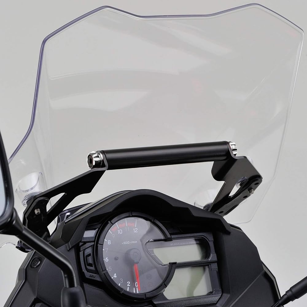 Daytona Motorcycle Screen Clamp Bar for V Strom 1000 Screen Mount Bar Holder Ash Silver 16810