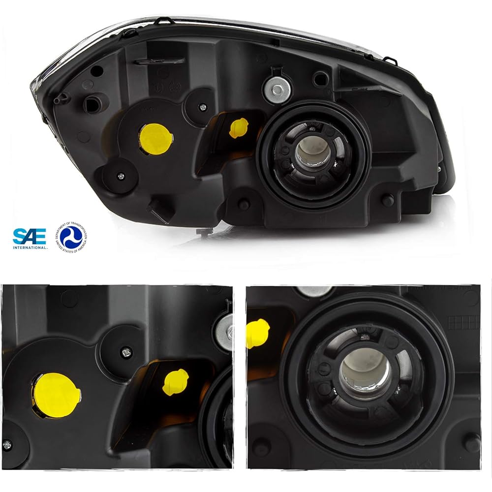 05-10 CHEVY COBALT | Pontiac 05-06 Pursuit | 07-10 G5 Sedan Coupe Chrome Headlight Lamp Passion seat [OE style]