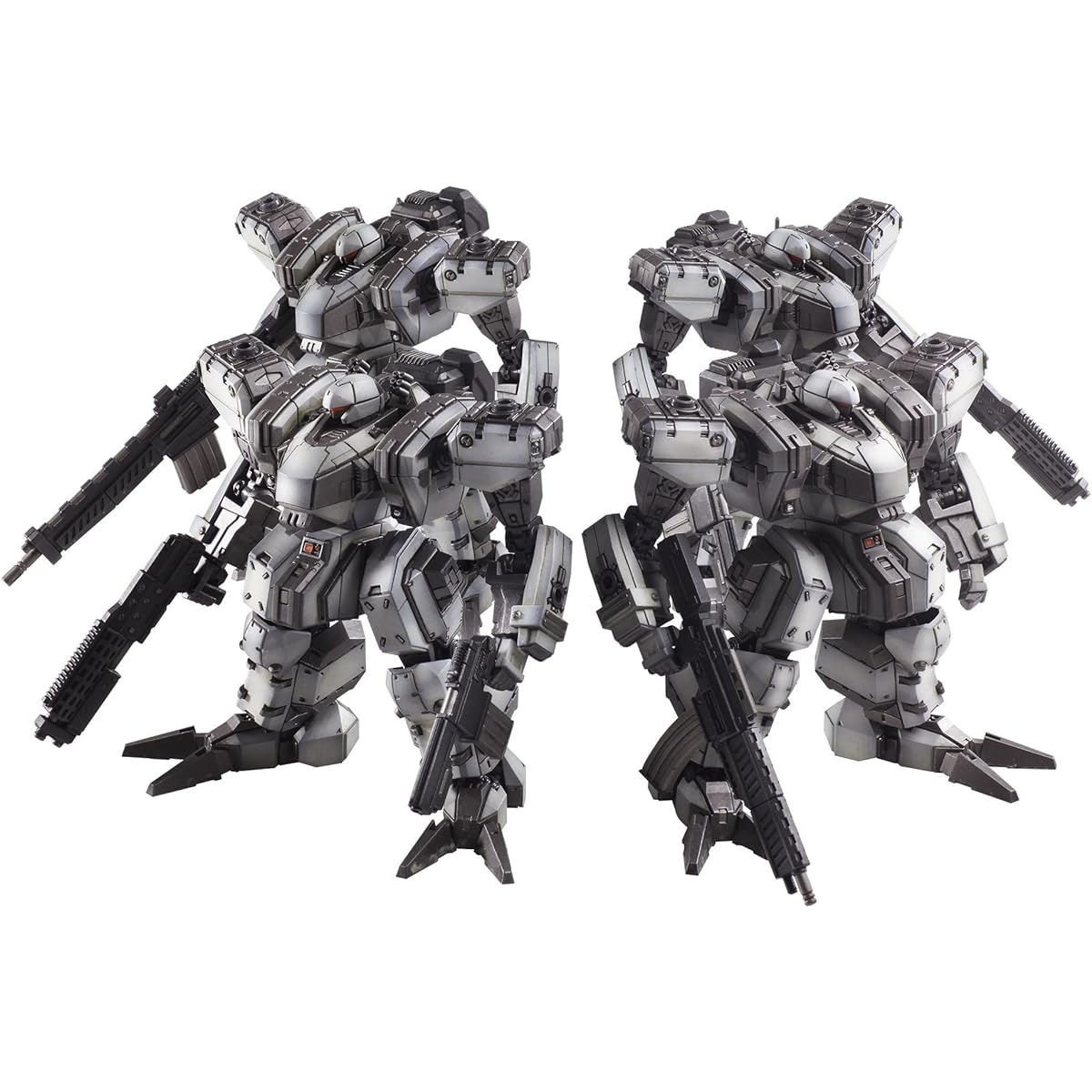 Front Mission Structure Arts 1/72 Scale Plastic Model Kit Series Vol.4 Zenith DV White Set of 4