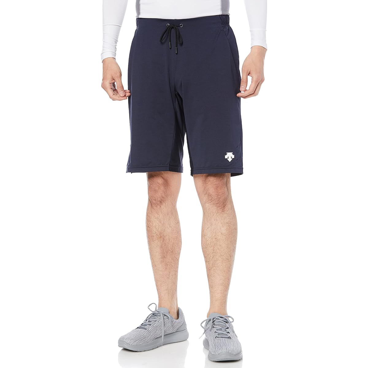 [DESCENTE] Training Shorts, Sweat Absorbent, Quick Drying, Stretch, UV Protection, UPF50+ Sunscreen, Men's DMMTJD84