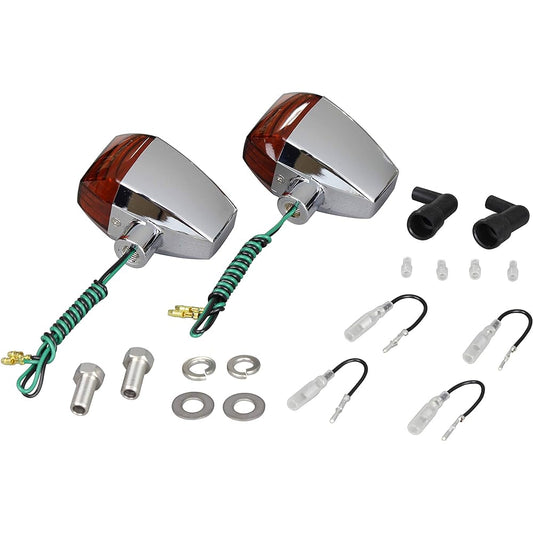 POSH 093085 Motorcycle Goods, High-grade Turn Signals, ZR Type