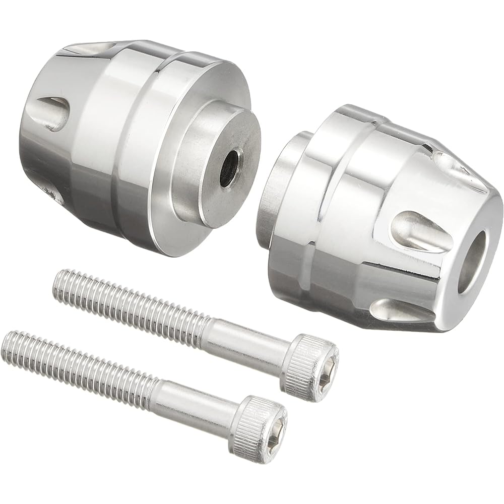 KITACO Bar End Cap (Polished Finish) PCX125/PCX150/PCX160/ADV150/ADV160 Machined Stainless Steel 506-1430110