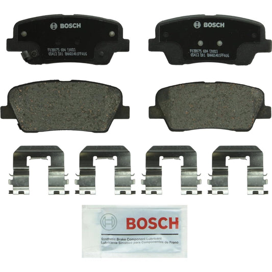 Bosch BP1284 QUIETCAST Premium Disc Brake Pad Set: Genesis G90, Hyundai Entourage, Equus, Genesis, Gensis Coupe, Santa Fe, Santa Fe, Santa Fe XL, KIA BORREG O, K900, Sedona, Sorent, rear
