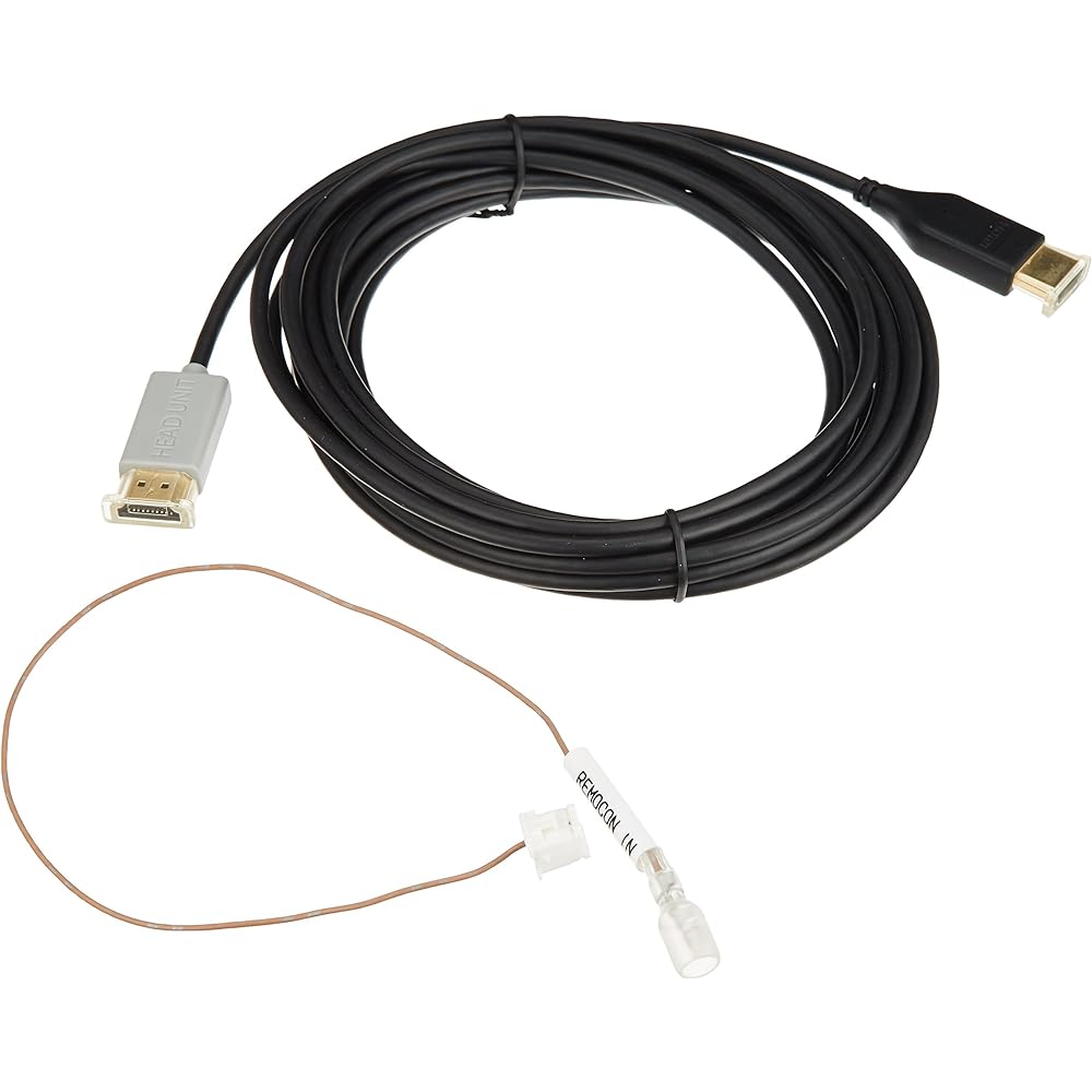 ALPINE HDMI connection rear vision link cable KCU-610RV