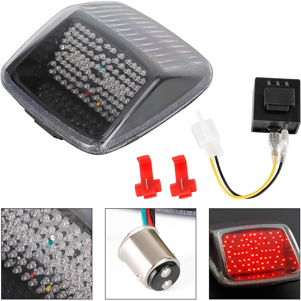 AREYOURSHOP taillite + blinker Harley V-Rod Night rod street rod 2002-2011 Clear