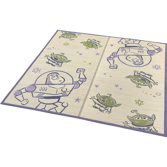 Oshimaya Igusa Rug Toy Story Space Natural Approx. 180 x 180 cm