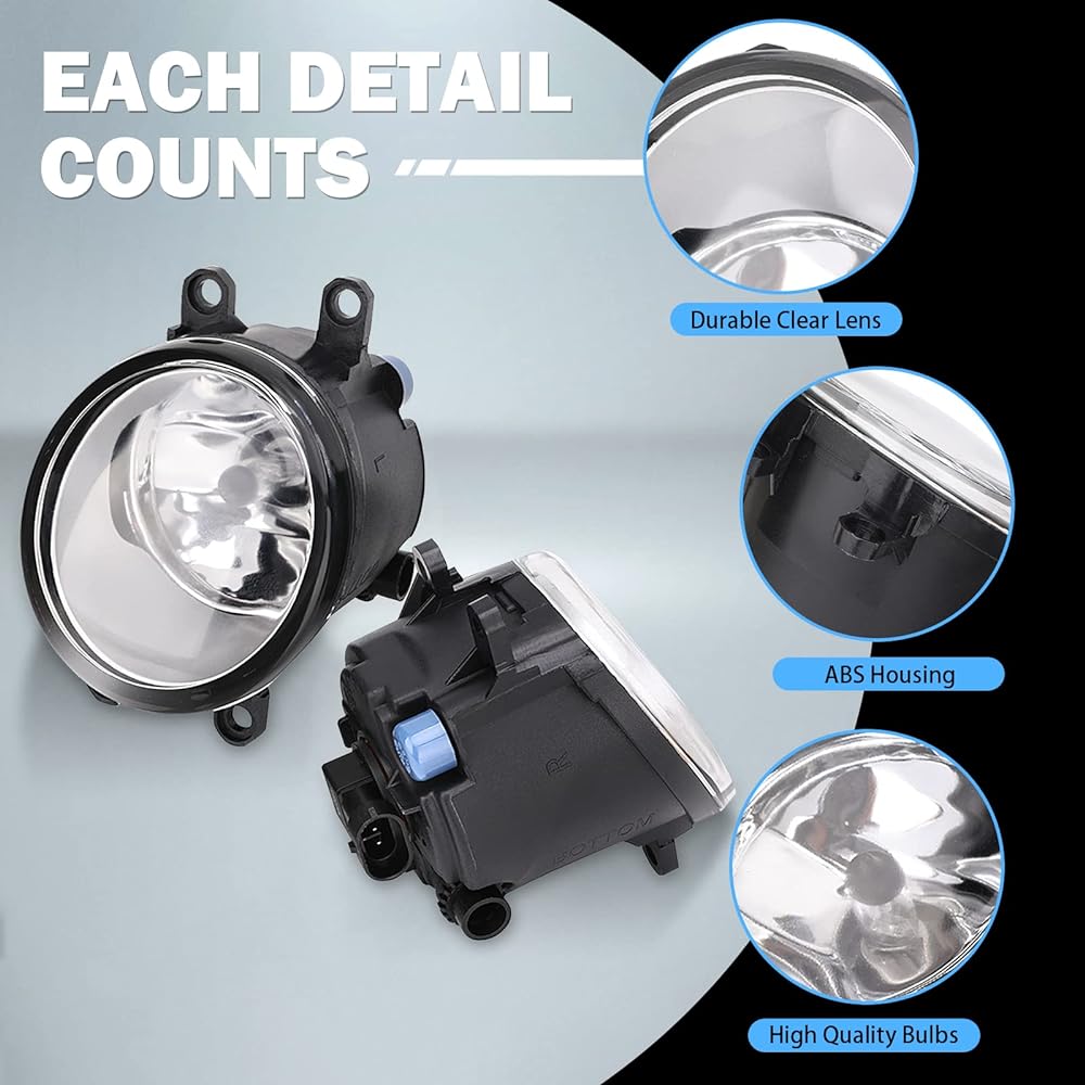 Left and right fog light Asenburi Toyota Venza Avalon Camlorola Highlander Matrix Prius RAV4 Sorala Yaris Lexus GS350 HS250H LX570 RX450H 2006-2013 H11 12V 55W 55W 55W 55W 55W 55W 55W 55W 55W 55W 55W 55W 55W 55w