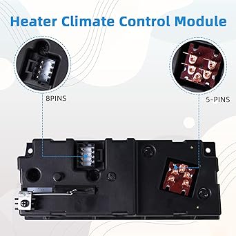 Aumzong 599-5511 heater A/C control switch air conditioner control module panel KENWORTH C500 T300 T600A T800 W900 2002-2006 Replacement # F211025100 F211025110