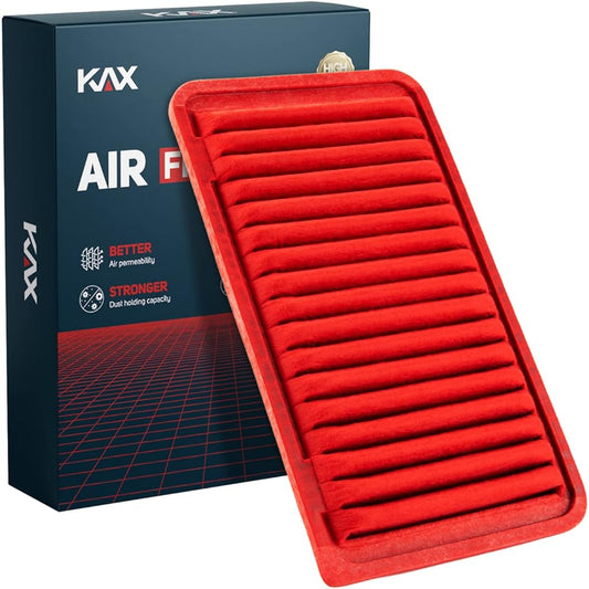 KAX KAX Engine Air Filter GAF007(CA9360) Replacement for Camry Sienna Highlander Solara ES300 ES330 RX330 RX350 200% Longer Life