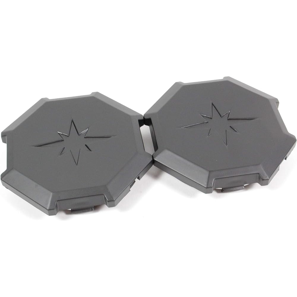 POLARIS 2017-2018 Sportsman 850 1000 XP Wheel Hub Cap Pair Mat Black 1521999-458