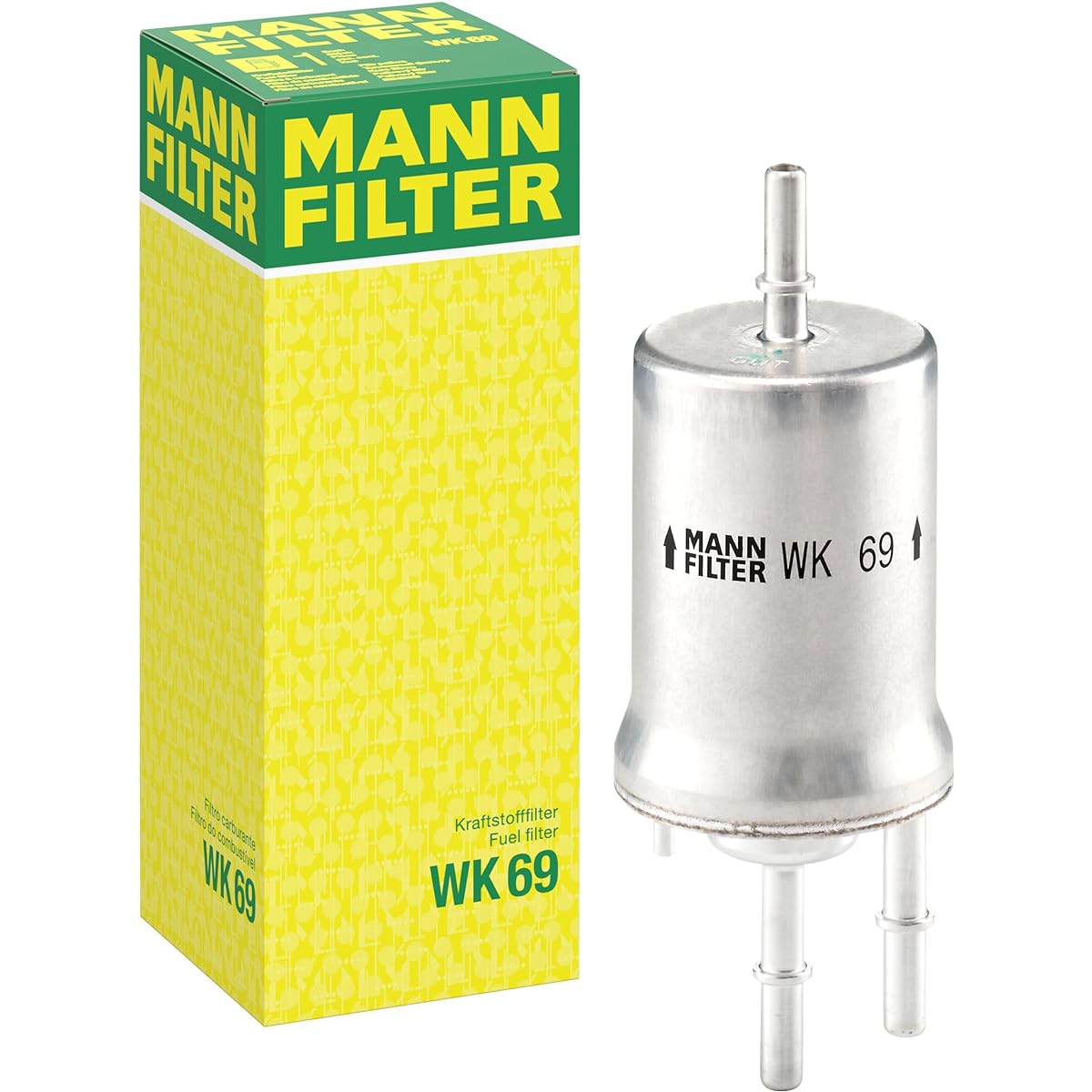 Man filter (mann-filter) fuel filter WK 69 (Volkswagen/Ios) [Model: GH-1FBWA First year: 06/10-07/12] ] WK69