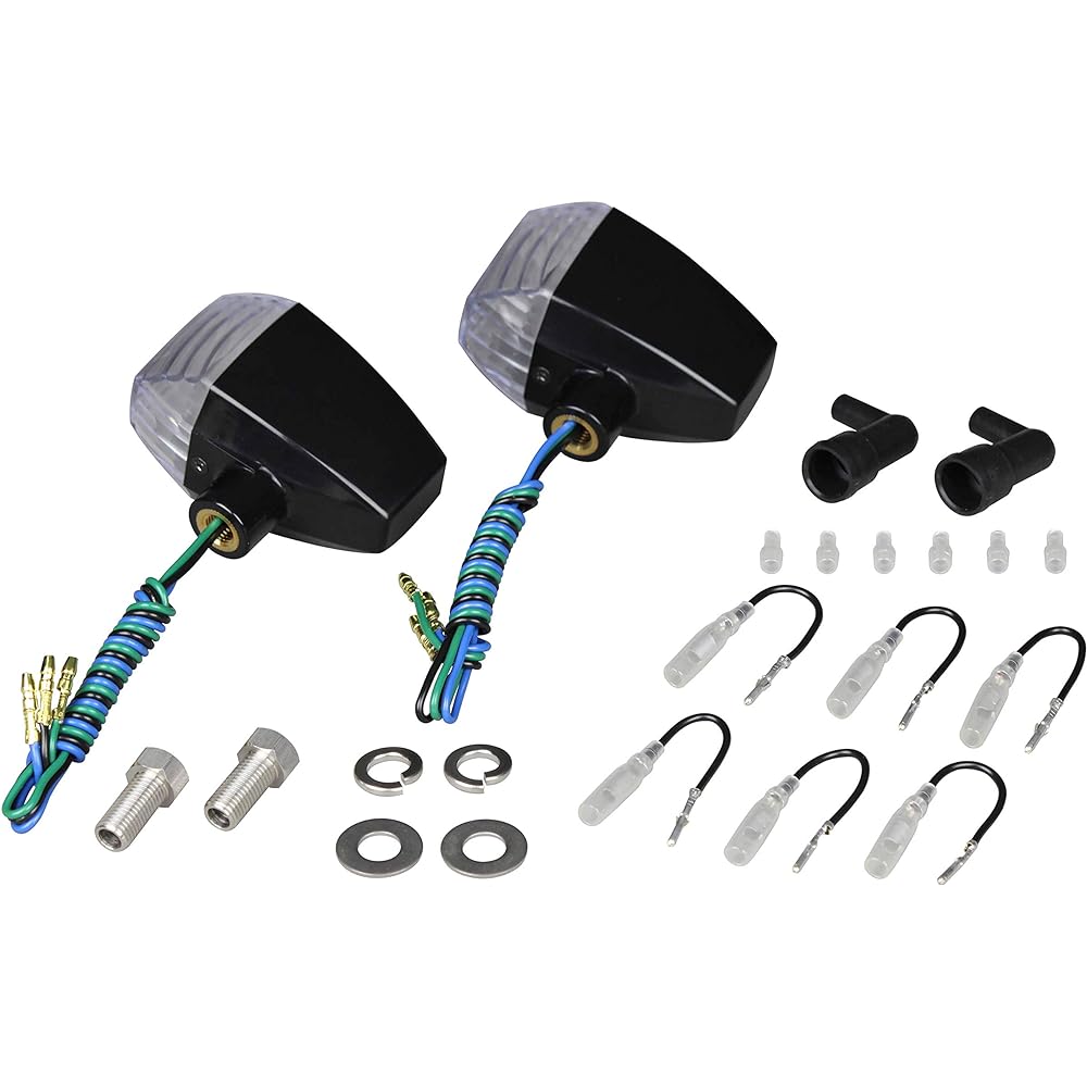 POSH 093085 Motorcycle Goods, High-grade Turn Signals, ZR Type