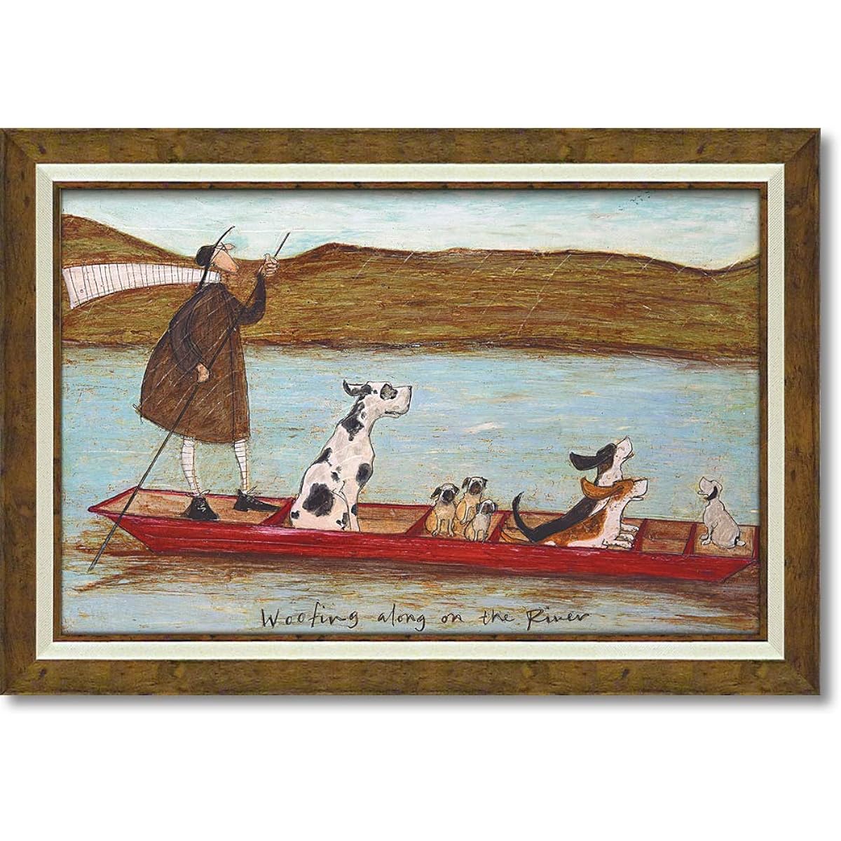 U-Power Art Frame/Modern Contemporary Multi Weight: Approx. 1.5kg Sam Toft Gel Art Frame ST-16020