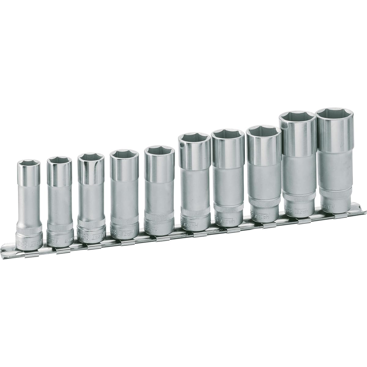 HAZET Hexagon socket socket set with rail, long design [Regular Japanese import product] 880LG/10H