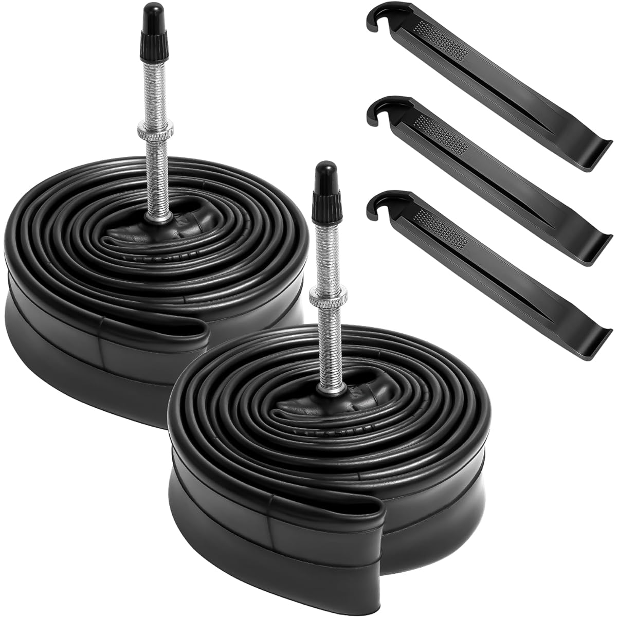 YunSCM 2pcs, 20x1 1/8 Tube Thick, 20x1 1/8 Bicycle Tube Sturdy, 20x1 1/8 Road Bike Tube, Presta Valve 60mm, 20x1 1/8 Tire Tube, Bicycle Tube 20x1 1/8, Children's Bicycle Tube 20x1 1/8, small diameter bicycle tube 20x1 1/8,20 inch tube 1 1/8, bicycle tube