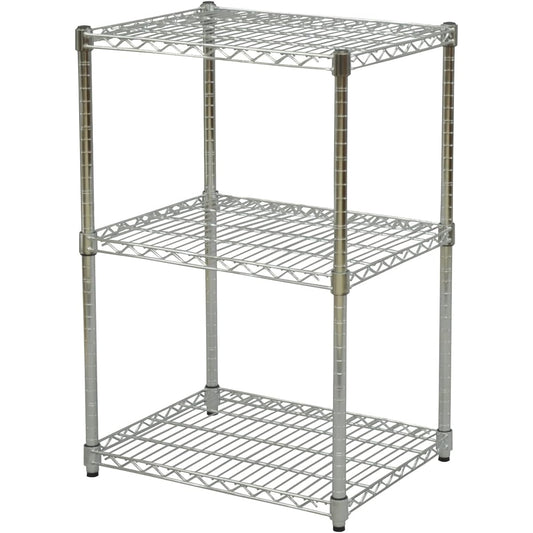 AIS 25φ Steel Rack Set 3 Tiers Width 60 x Depth 45 x Height 90cm Assembly Product Plated SR-604590