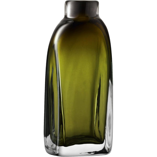 LSA Flower Vase Green Height 26cm TAFFETA G1415-26-392