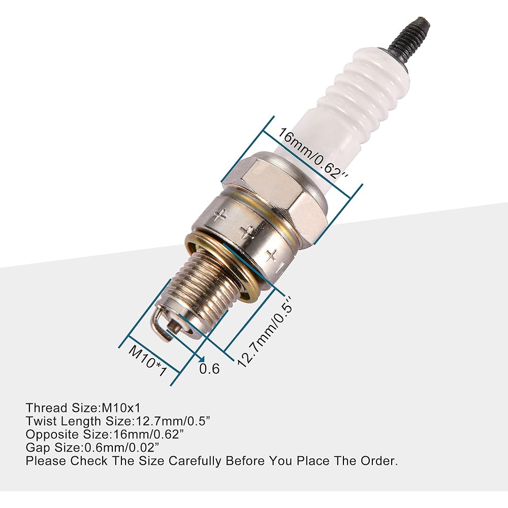 Goo Fit A7TC Spark Plug 110 CC 125 CC 140 CC ATV Dart Bike Goat Scooter