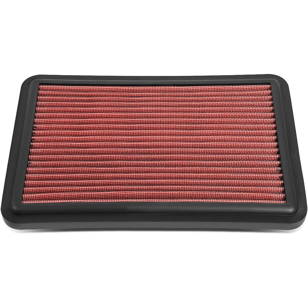 DNA MOTORING AFPN-226-RD Washing high flow rate engine drop-in-panel air filter
