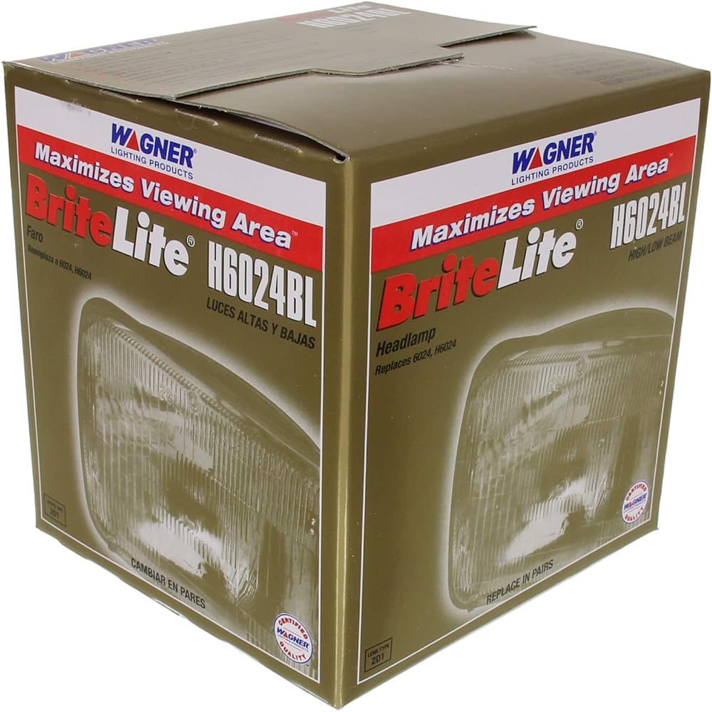 Wagner Lighting Britelite H6024BL Headlight (in 1 box)