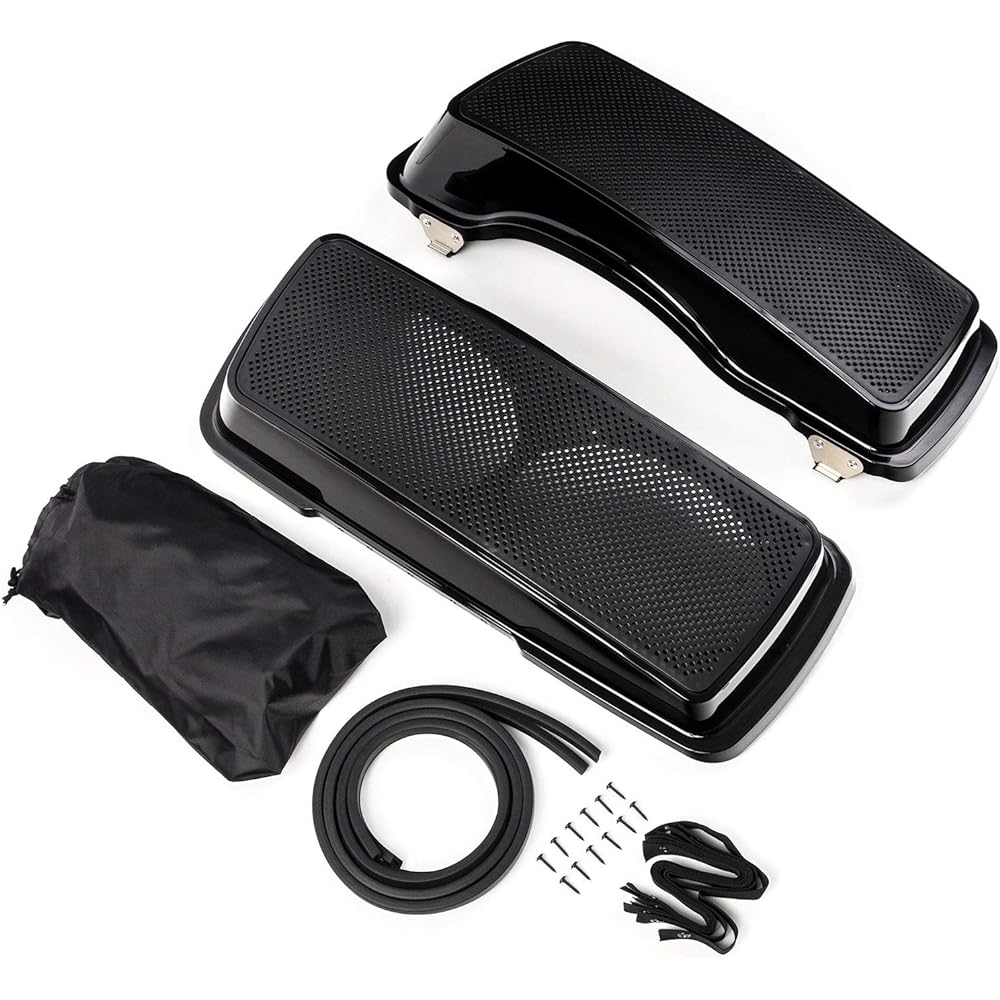 Dual 6x9 Speaker Lid 1993-2013 Harley David Song Road Glide Saddle Bag