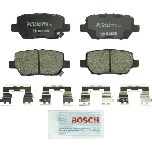BOSCH BC1090 QUIETCAST Premium Ceramic Disc Brake Pad Set 2005-2012 Acura RL For rear