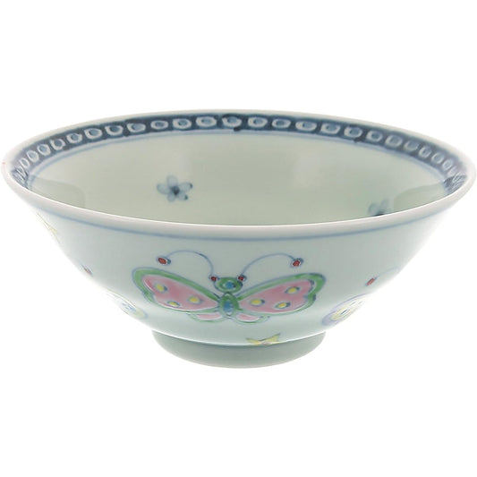 Hasami Ware Rinkurou Kiln Yumeji Bowl Butterfly 009478C630