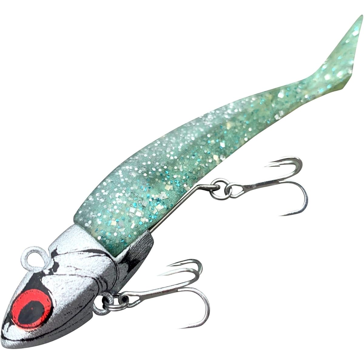 COREMAN Worm VJ-16#003 Silver Head/Okitsui Sardine.