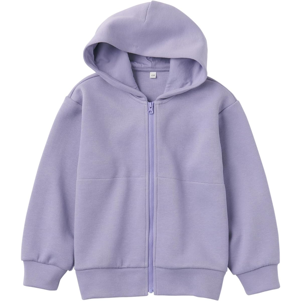 MUJI Parka Double Knit Sweatshirt Full Zip Parka (Kids) Unisex Children