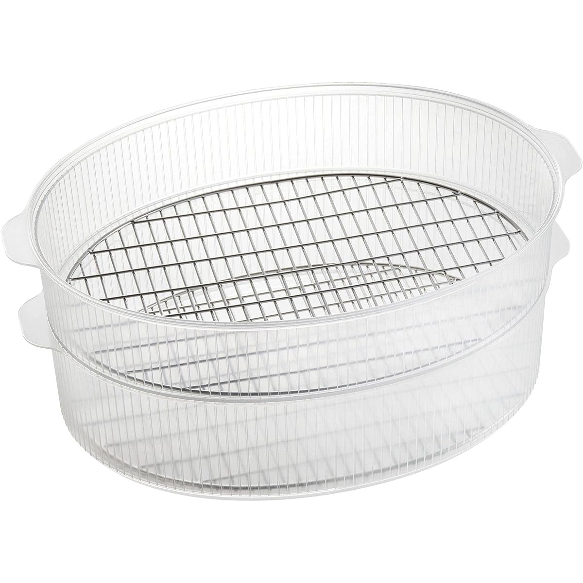 BRUNO Oval Hot Plate Steamer Electric 2-Tier Steamed Dishes Meat Buns Chawanmushi BOE053-STEAM